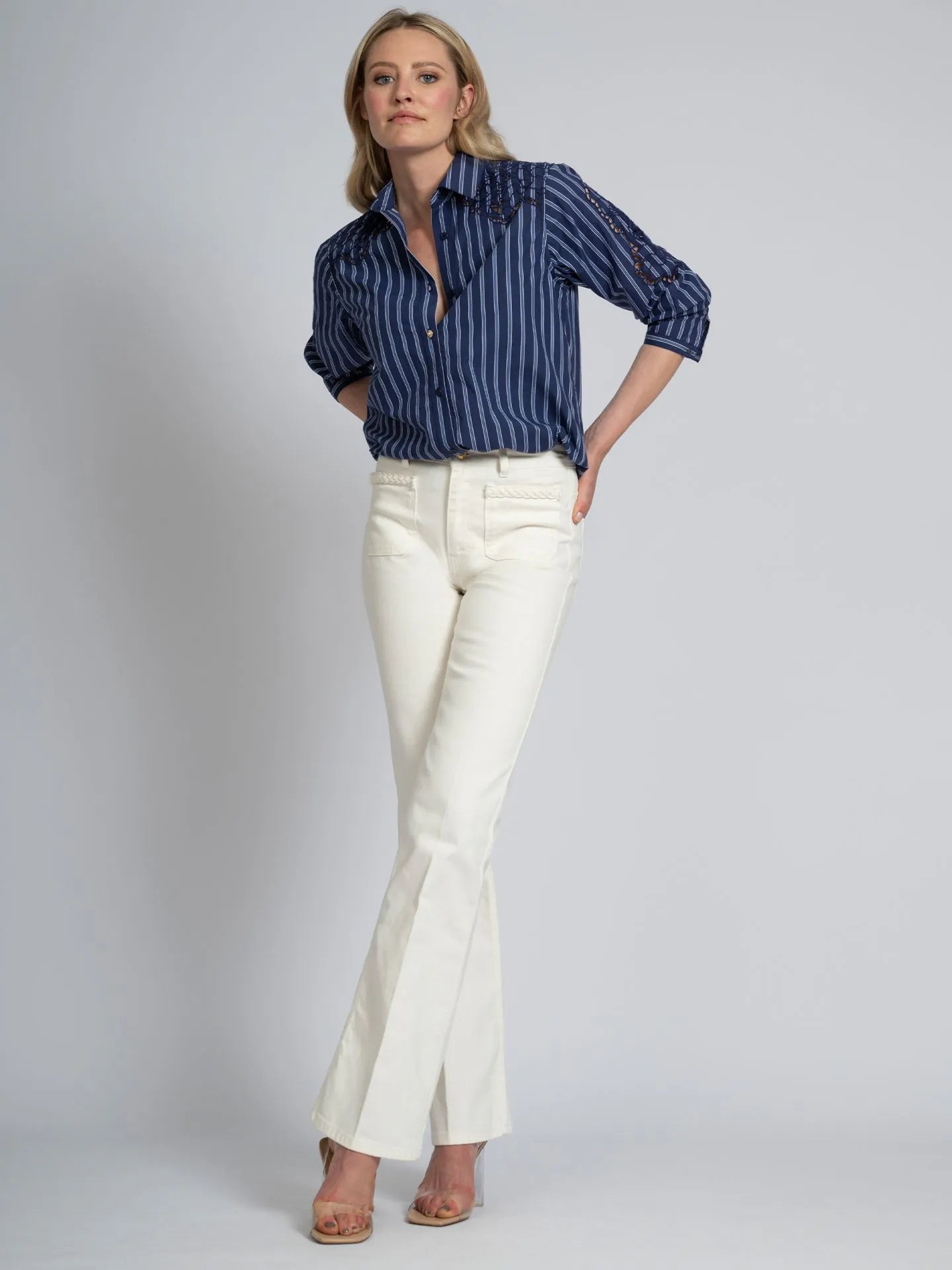 Fifth house - Ginna Off white Jeans