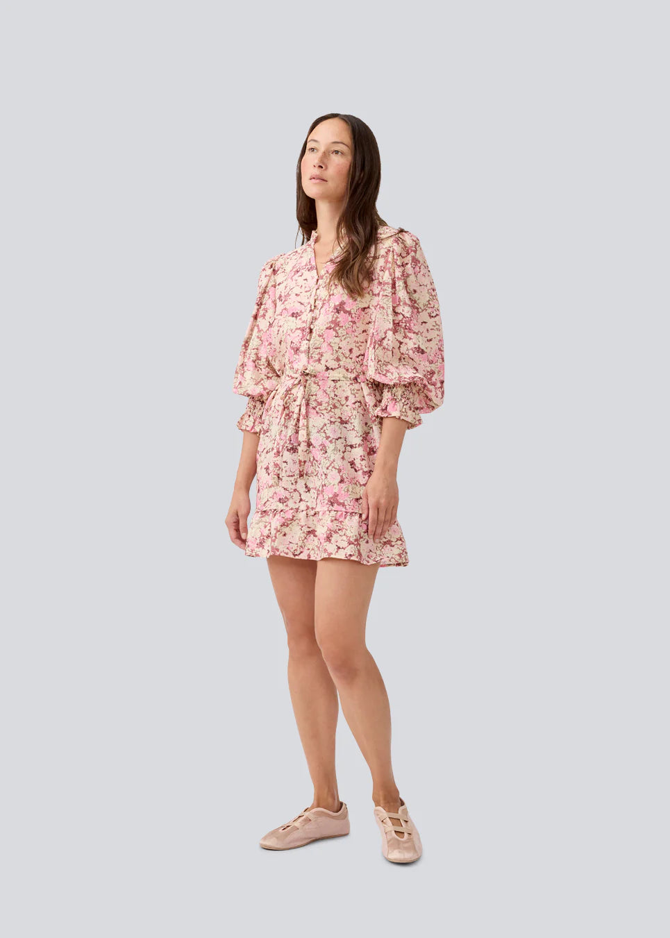 Modström - MeliaMD print LS jurk