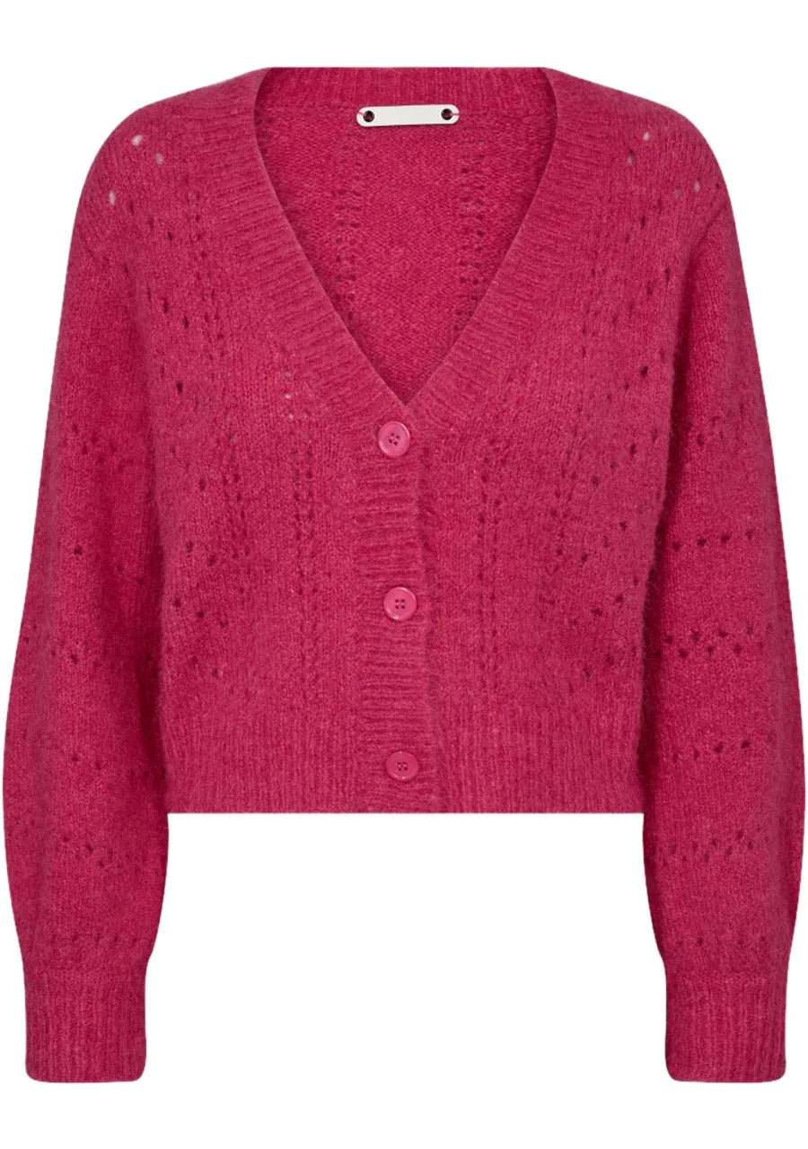 Co’couture - CoralieCC Pointelle Cardigan